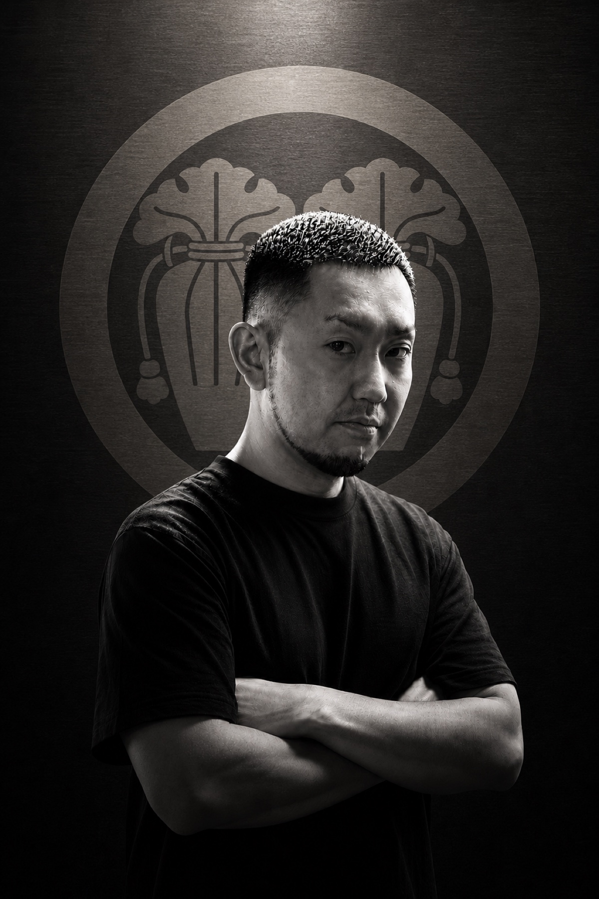 二瓶家の家紋を背負う二代目代表 二瓶雅士